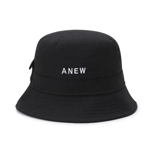 ANEW X NEWERA NB COTTON BUCKET HAT_BK